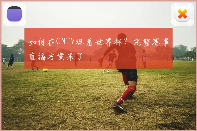 如何在CNTV观看世界杯？完整赛事直播方案来了